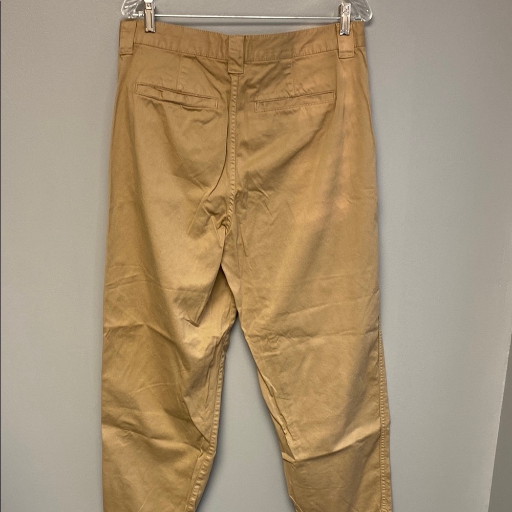 Madewell Tan Wide Leg Pants Utility Style - Picture 6 of 8